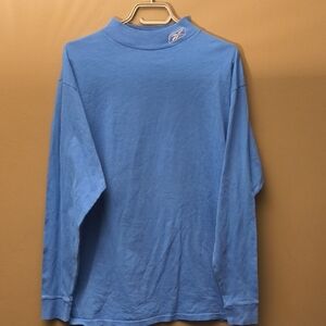 Reebok Sky Blue Long Sleeve Men's Tee